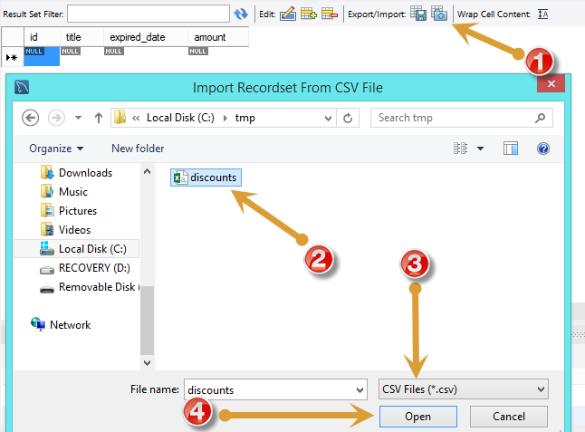 How To Import Csv To Mysql Workbench Ubiq Database Blog 4980