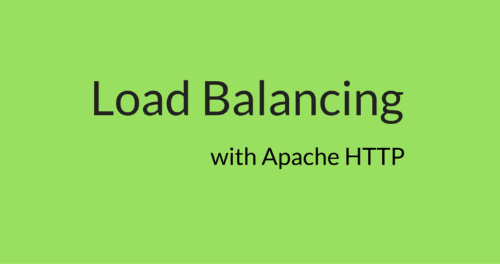 configure apache load balancer